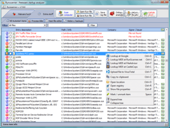 Runscanner скриншот № 1