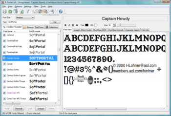 X-Fonter скриншот № 1
