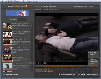 Adobe Media Player скриншот № 1