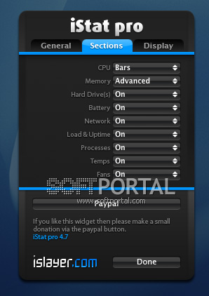 islayer istat pro widget islayer istat pro widget