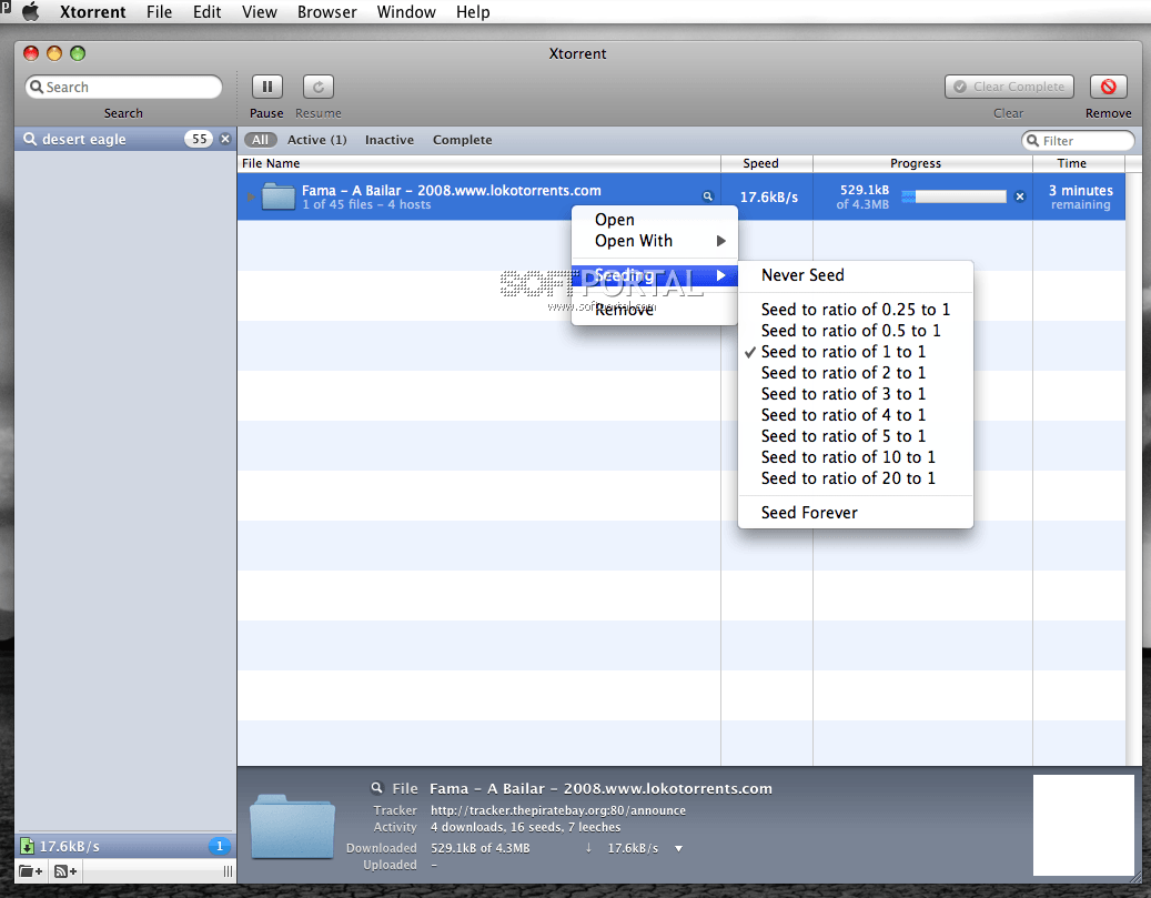 xtorrent 1 for mac