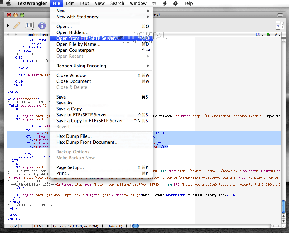 text wrangler for mac