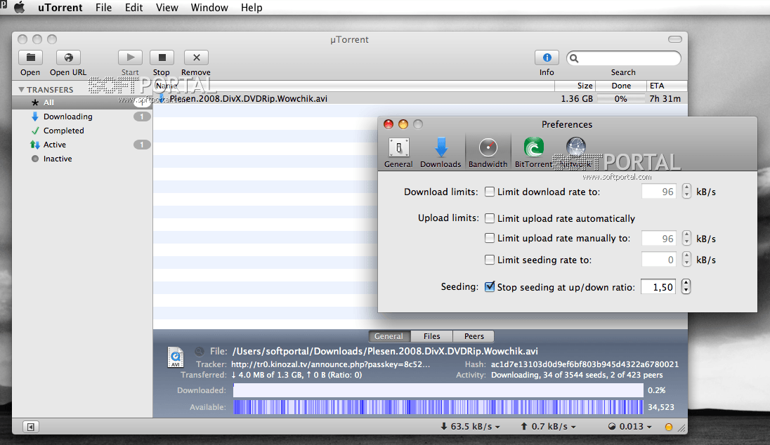 utorrent old version free download for mac