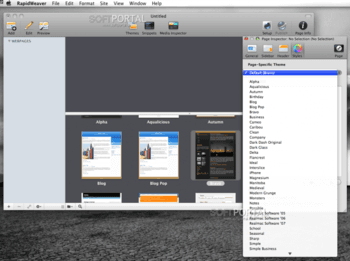 RapidWeaver скриншот № 1