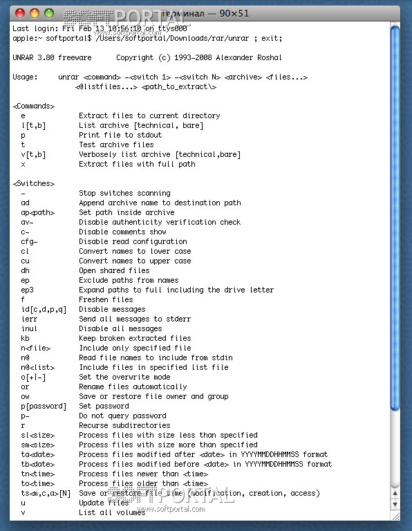 rar for mac os rar for mac os