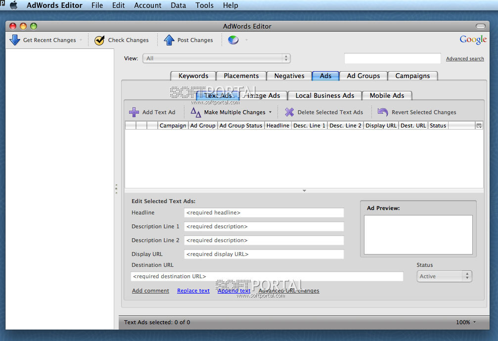 adwords editor